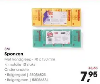 HANOS 3M Sponzen aanbieding
