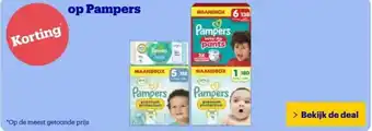 Bol.com op Pampers aanbieding