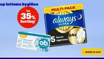 Bol.com op intieme hygiëne aanbieding
