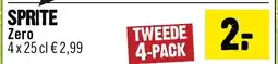 Dirck 3 SPRITE Zero aanbieding
