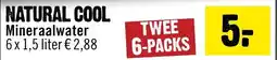 Dirck 3 NATURAL COOL Mineraalwater aanbieding