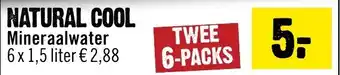 Dirck 3 NATURAL COOL Mineraalwater aanbieding