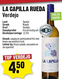 Dirck 3 LA CAPILLA RUEDA Verdejo aanbieding
