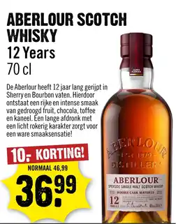 Dirck 3 ABERLOUR SCOTCH WHISKY aanbieding