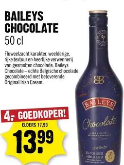 Dirck 3 BAILEYS CHOCOLATE aanbieding