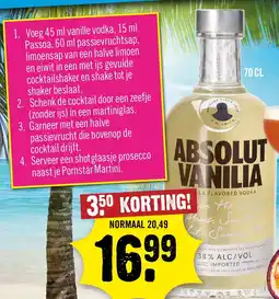 Dirck 3 ABSOLUT VA NILIA aanbieding
