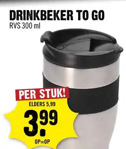 Dirck 3 DRINKBEKER TO GO aanbieding