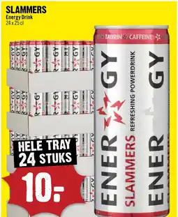 Dirck 3 SLAMMERS Energy aanbieding