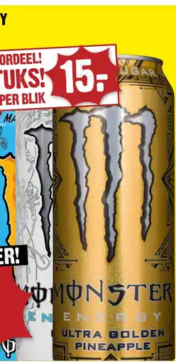 Dirck 3 MONSTER ENERGY aanbieding
