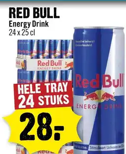Dirck 3 Red bull Energy Drink aanbieding