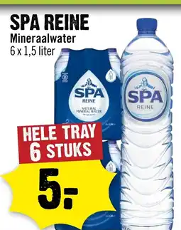 Dirck 3 SPA REINE Mineraalwater aanbieding