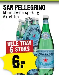 Dirck 3 San pellegrino Mineraalwater sparkling aanbieding