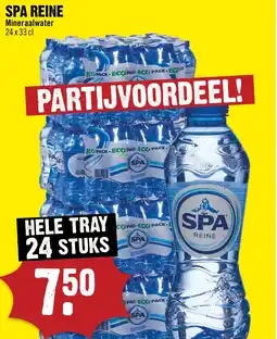 Dirck 3 SPA REINE Mineraalwater aanbieding