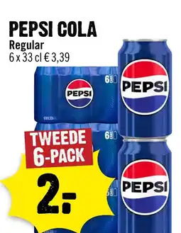 Dirck 3 PEPSI COLA Regular aanbieding
