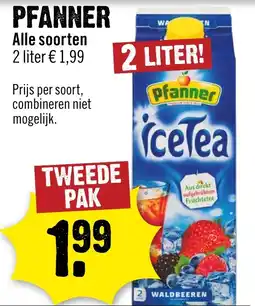 Dirck 3 PFANNER iceTea aanbieding