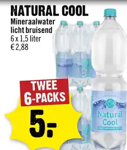 Dirck 3 NATURAL COOL Mineraalwater licht bruisend aanbieding