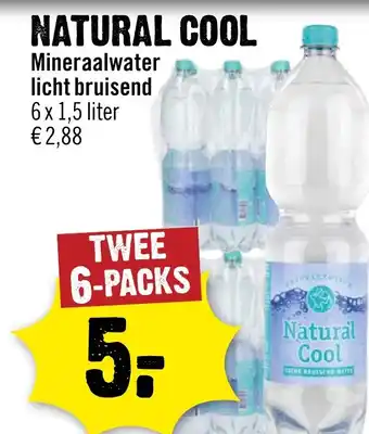 Dirck 3 NATURAL COOL Mineraalwater licht bruisend aanbieding