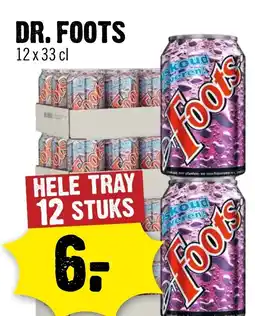 Dirck 3 DR. FOOTS aanbieding