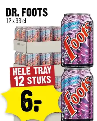 Dirck 3 DR. FOOTS aanbieding