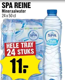 Dirck 3 SPA REINE Mineraalwater aanbieding