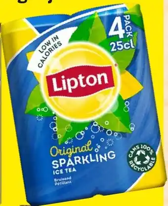 Dirck 3 LIPTON ICE TEA Sparkling aanbieding
