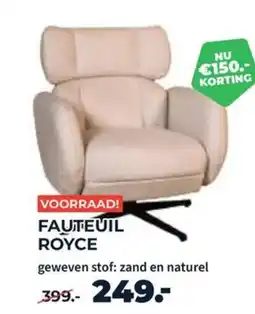 Matrasconcurrent Fauteuil royce aanbieding