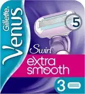 Bol.com Gillette Venus Swirl Extra Glad Scheermesjes Vrouwen - 3 stuks aanbieding