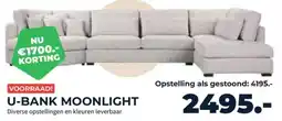 Matrasconcurrent U bank moonlight aanbieding