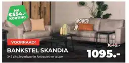Matrasconcurrent Bankstel skandia aanbieding