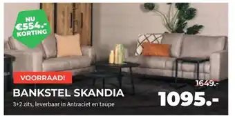 Matrasconcurrent Bankstel skandia aanbieding