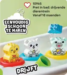 LEGO 10965 Pret in bad: drijvende dierentrein aanbieding