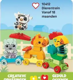 LEGO 10412 Dierentrein aanbieding