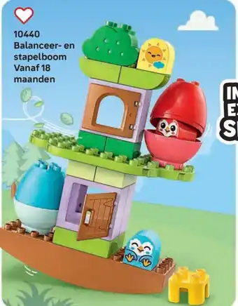 LEGO 10440 Balanceer en stapelboom aanbieding