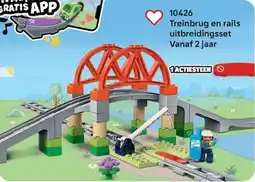 LEGO 10426 Treinbrug en rails uitbreidingsset aanbieding