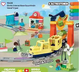 LEGO 10428 Grote interactieve buurttrein aanbieding