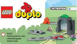 LEGO 10425 Treintunnel en rails uitbreidingsset aanbieding