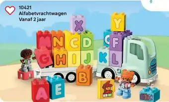 LEGO 10421 Alfabetvrachtwagen aanbieding