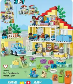 LEGO 10994 3in1 Familiehuis aanbieding