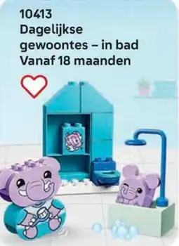 LEGO 10413 Dagelijkse gewoontes in bad aanbieding