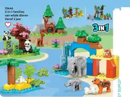 LEGO 10446 3in1 families van wilde dieren aanbieding