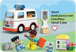 LEGO 10447 Ambulance met chauffeur aanbieding