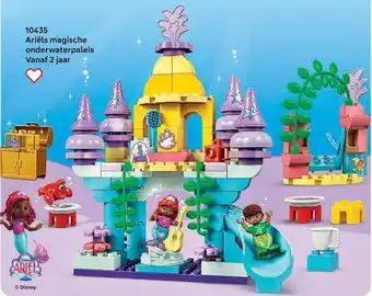 LEGO 10435 Ariëls magische onderwaterpaleis aanbieding
