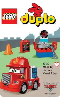 LEGO 10417 Mack bij de race aanbieding