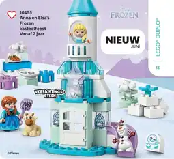 LEGO 10455 Anna en Elsa's Frozen kasteelfeest aanbieding