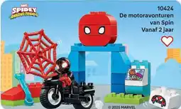 LEGO 10424 De motoravonturen van Spin aanbieding