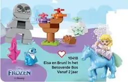 LEGO 10418 Elsa en Bruni in het Betoverde Bos aanbieding