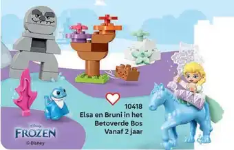 LEGO 10418 Elsa en Bruni in het Betoverde Bos aanbieding