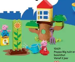 LEGO 10431 Peppa Big tuin en boomhut aanbieding