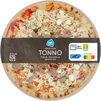 Albert Heijn AH Verse pizza tonno online only aanbieding