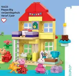 LEGO 10433 Peppa Big verjaardagshuis aanbieding